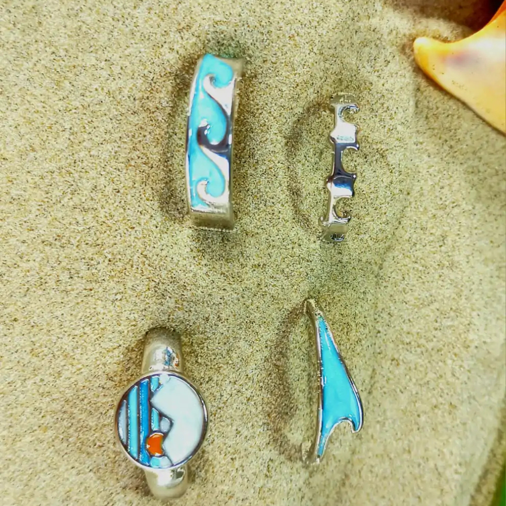 Conjunto Anel Conexão Azul - Imagem 5