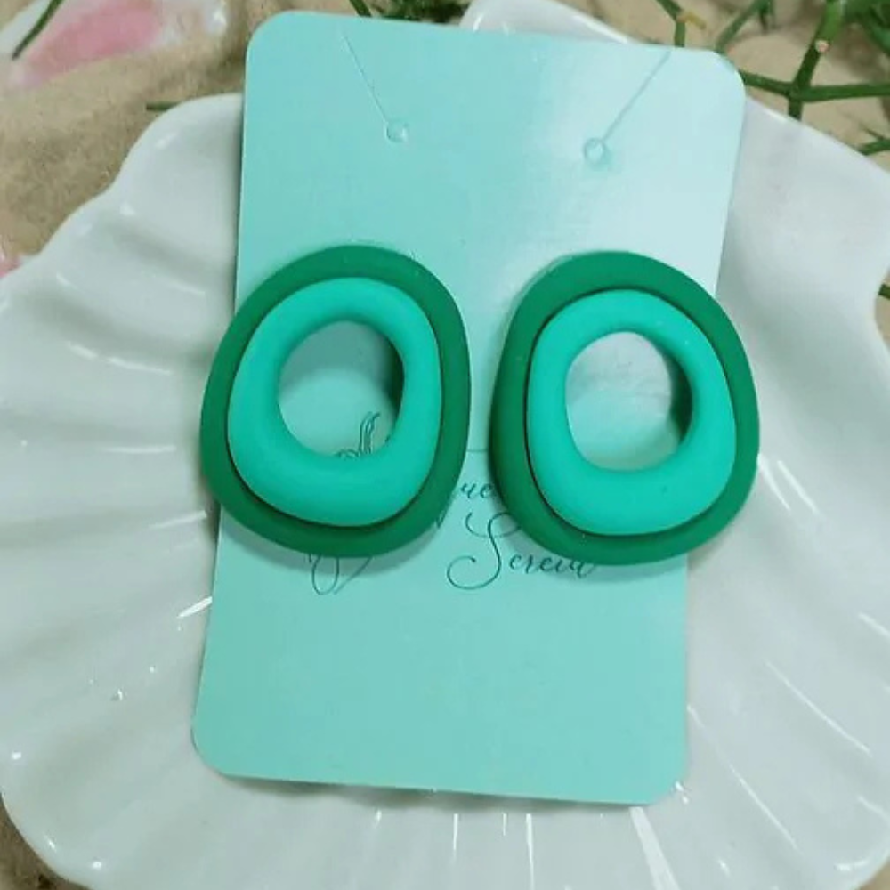 Brinco Coral Verde